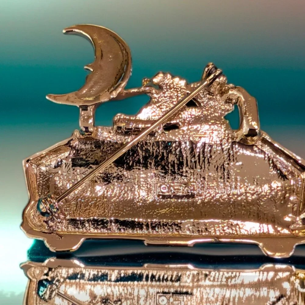 AJC Cats in Cadillac Brooch